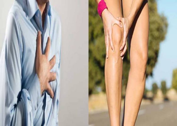 सीने, पैर दोनों में एक साथ होता है दर्द तो हो सकती है ये जानलेवा बीमारी, जानें लक्षण व बचने के उपाय